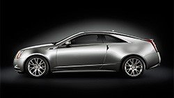 Cadillac CTS Coupe вид сбоку