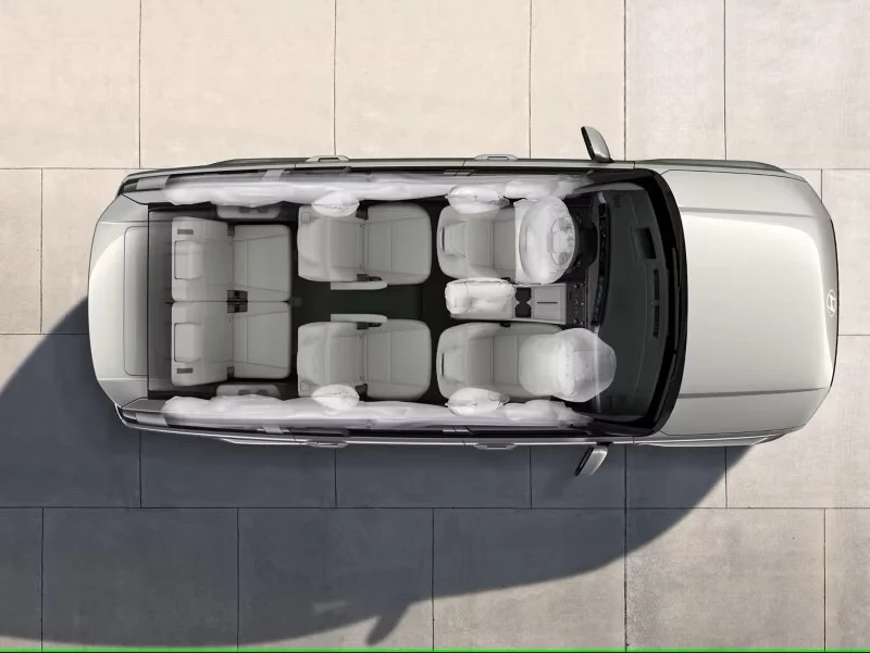 Santa Fe MX5 — внедорожник с 10 подушками безопасности