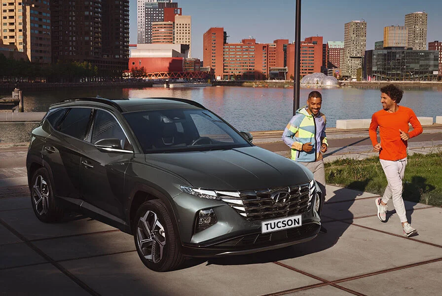 Новый Hyundai Tucson 2025 — стильный кроссовер с выразительной решеткой радиатора