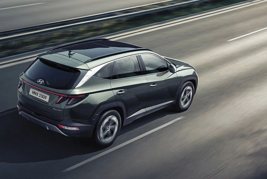 Hyundai Tucson в кузове SUV — современный дизайн и аэродинамика