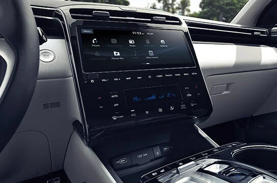Мультимедиа Hyundai Tucson 2025 — большой сенсорный экран, Android Auto