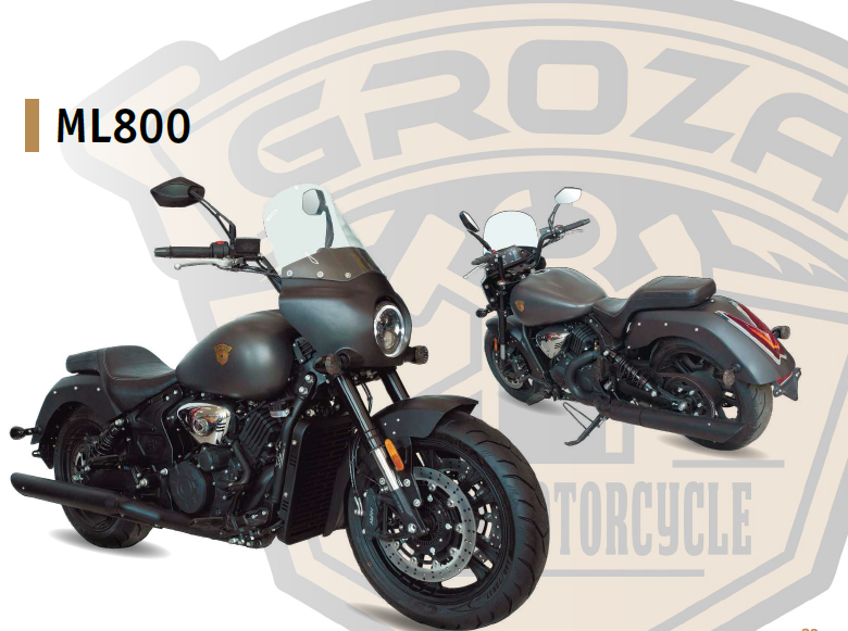 Мотоцикл GROZA ML800